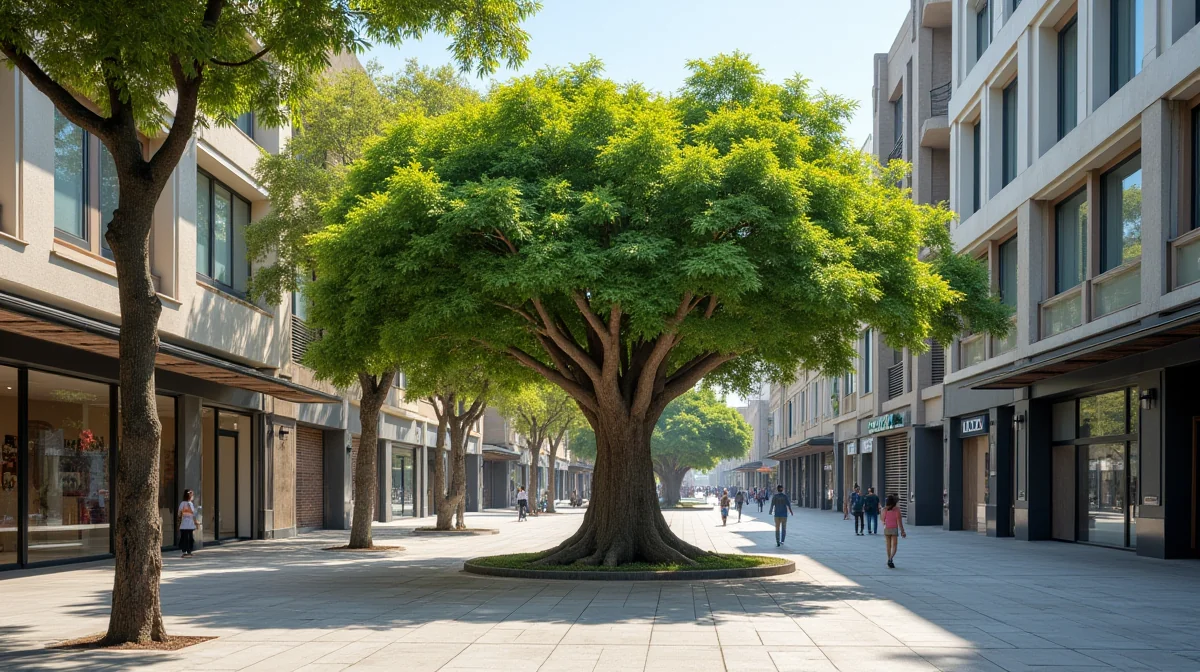 Caso de éxito derribo de árbol en zona comercial Santa Fe